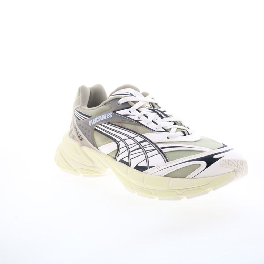 Puma Mens Velophasis Overdyed Pleasures Green Shoes () - Picture 2 of 7